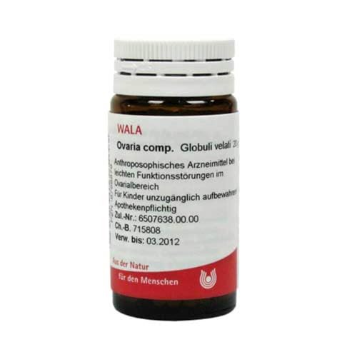 WALA Ovaria comp. Globuli velati, 20 g Globuli