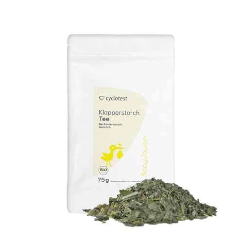 Cyclotest BabyZauber BIO-Klapperstorchtee bei Kinderwunsch Kräuter-Tee 75g