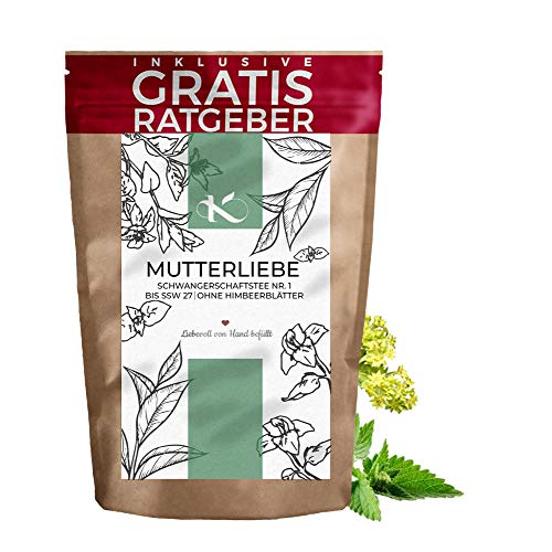 Schwangerschaftstee 1 nach Stadelmann Tee in der Schwangerschaft 80g - Tee für schwangere Frauen / werdende Mütter Kräutertee bis SSW 27