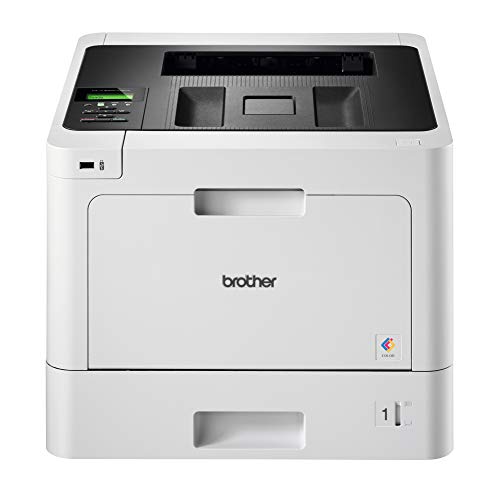 Brother HL-L8260CDW Professioneller WLAN Farblaserdrucker (31 Seiten/Min., Duplex, 2.400 x 600 DPI) weiß/schwarz