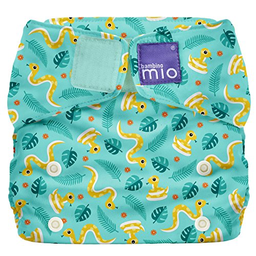Bambino Mio, miosolo all-in-one wiederverwendbare windel, dschungel schlange
