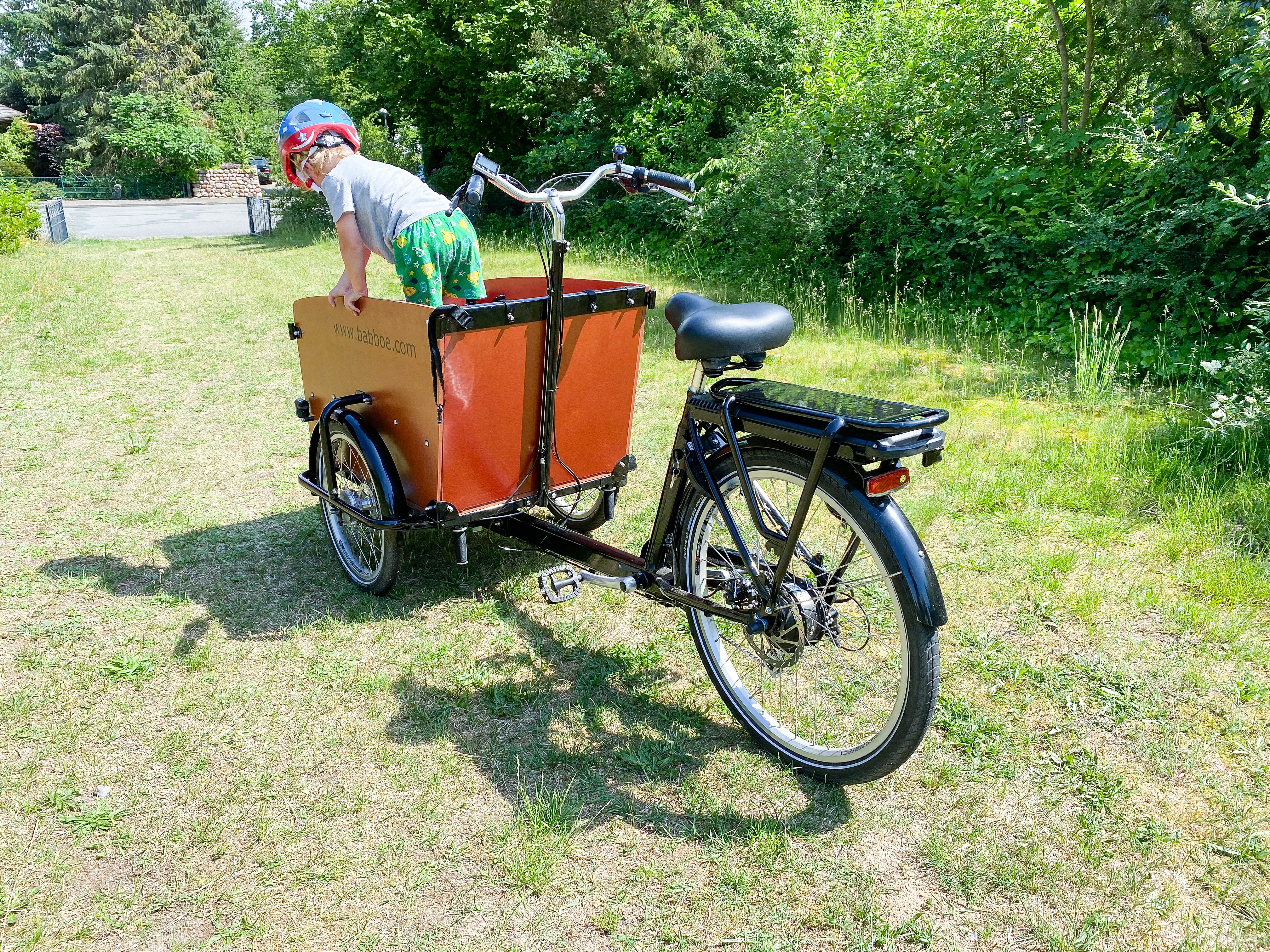 babboe big-e hinsetzen