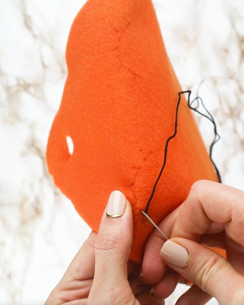 Fahrradtasche Nähanleitung Augen sticken
