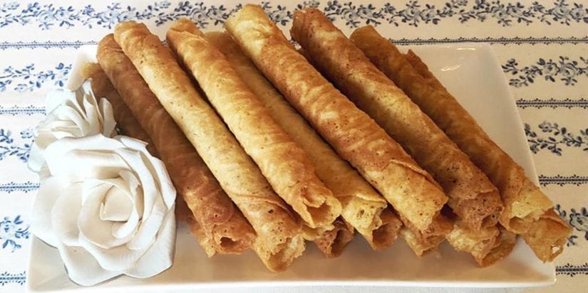 Trubochki: Russische Waffelröllchen mit Kondensmilch