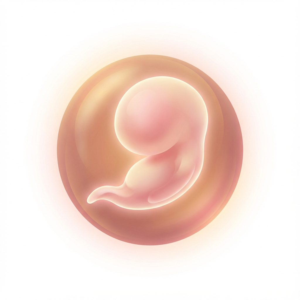 Baby Entwicklung im Stadium Embryo